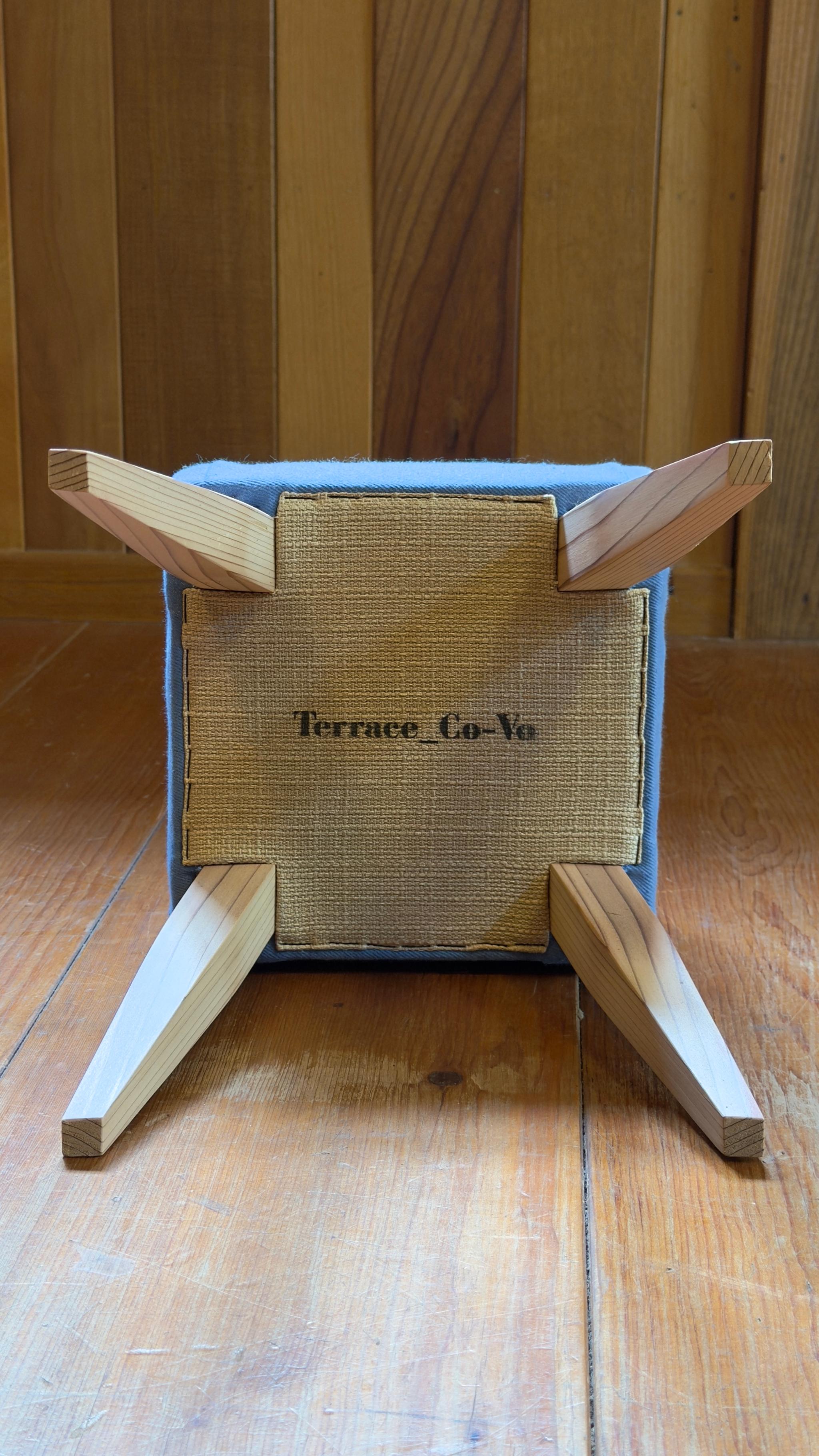 <ﾘﾆｭｰｱﾙ> ちょこっと♪デニムstool（20cmコンパクト） | 9枚目