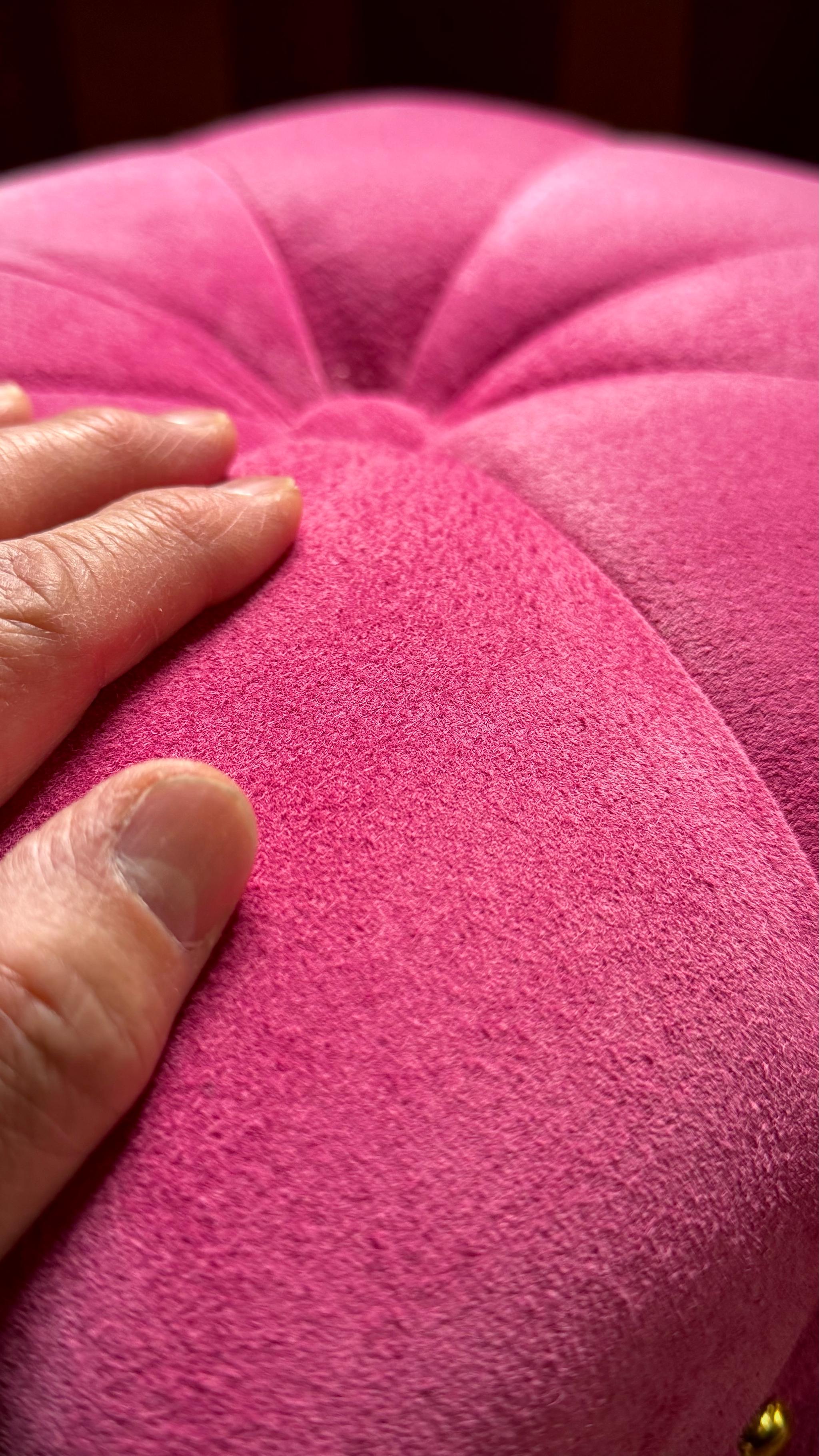 Swell Stool ~ｽｳｪﾙ･ｽﾂｰﾙ~ （豚革/チェリーピンク） | 3枚目