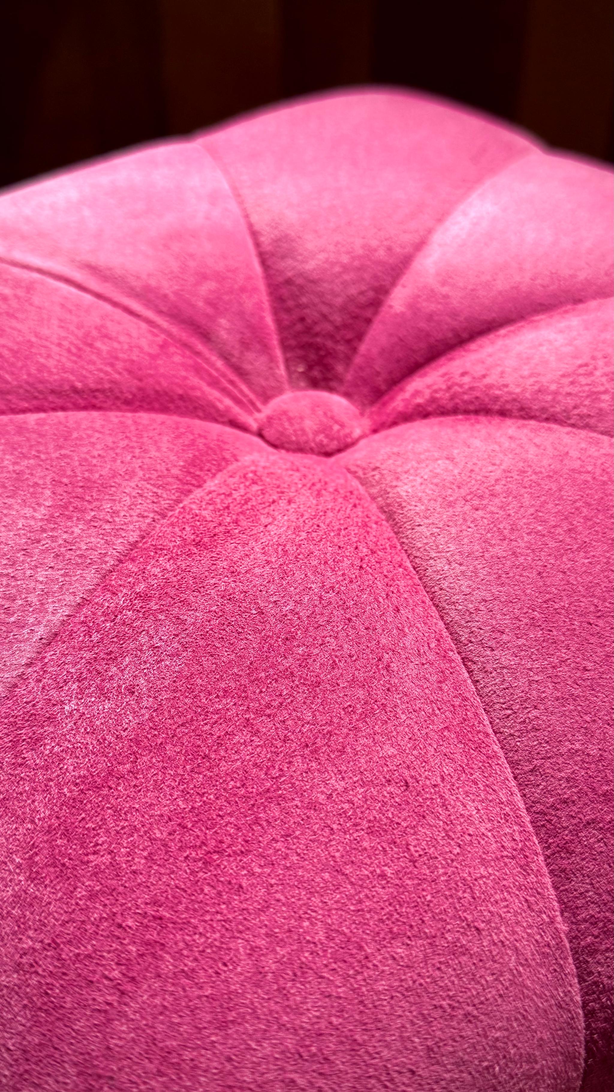 Swell Stool ~ｽｳｪﾙ･ｽﾂｰﾙ~ （豚革/チェリーピンク） | 7枚目