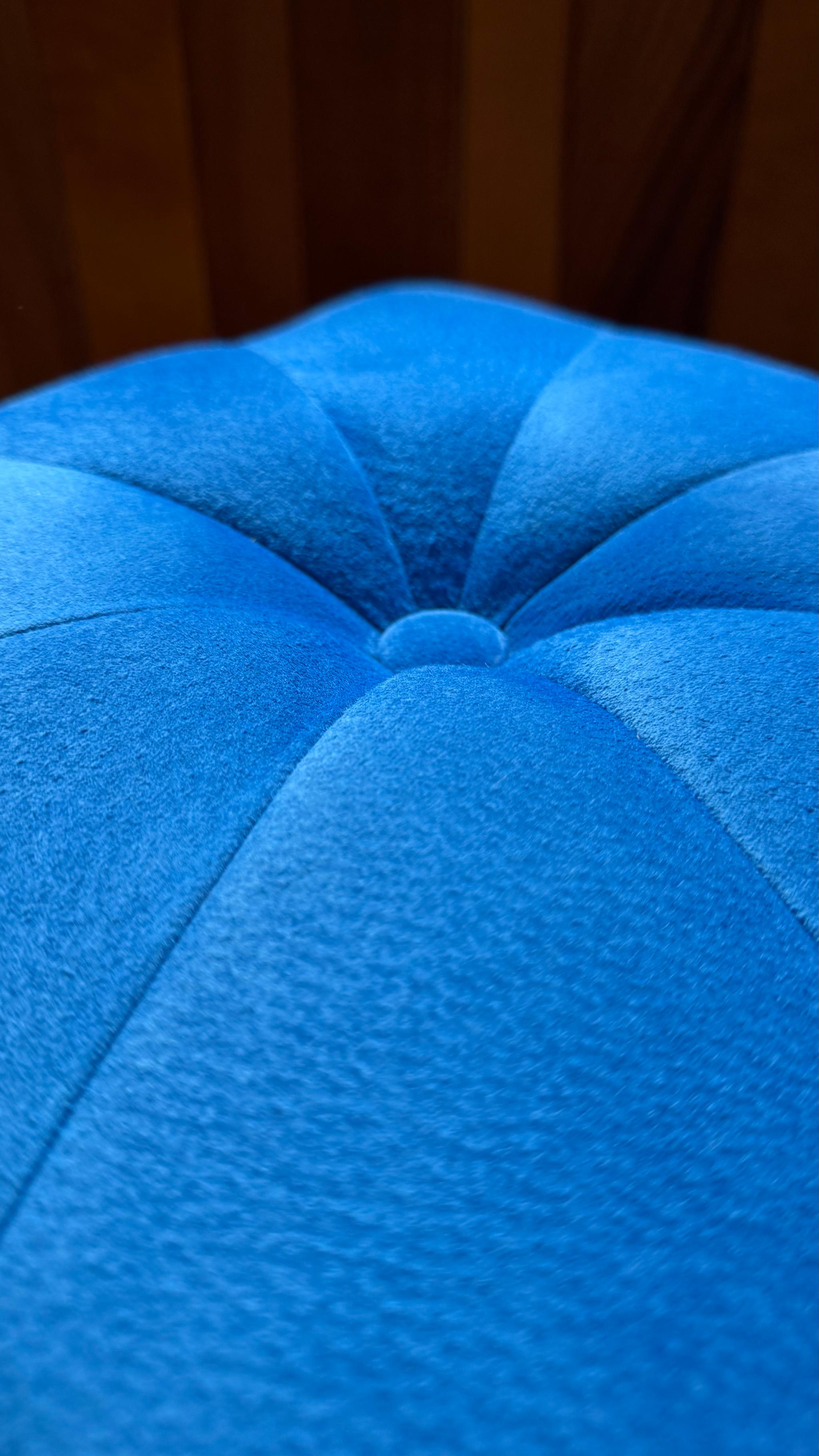 Swell Stool ~ｽｳｪﾙ･ｽﾂｰﾙ~ （豚革/サファイアブルー） | 8枚目