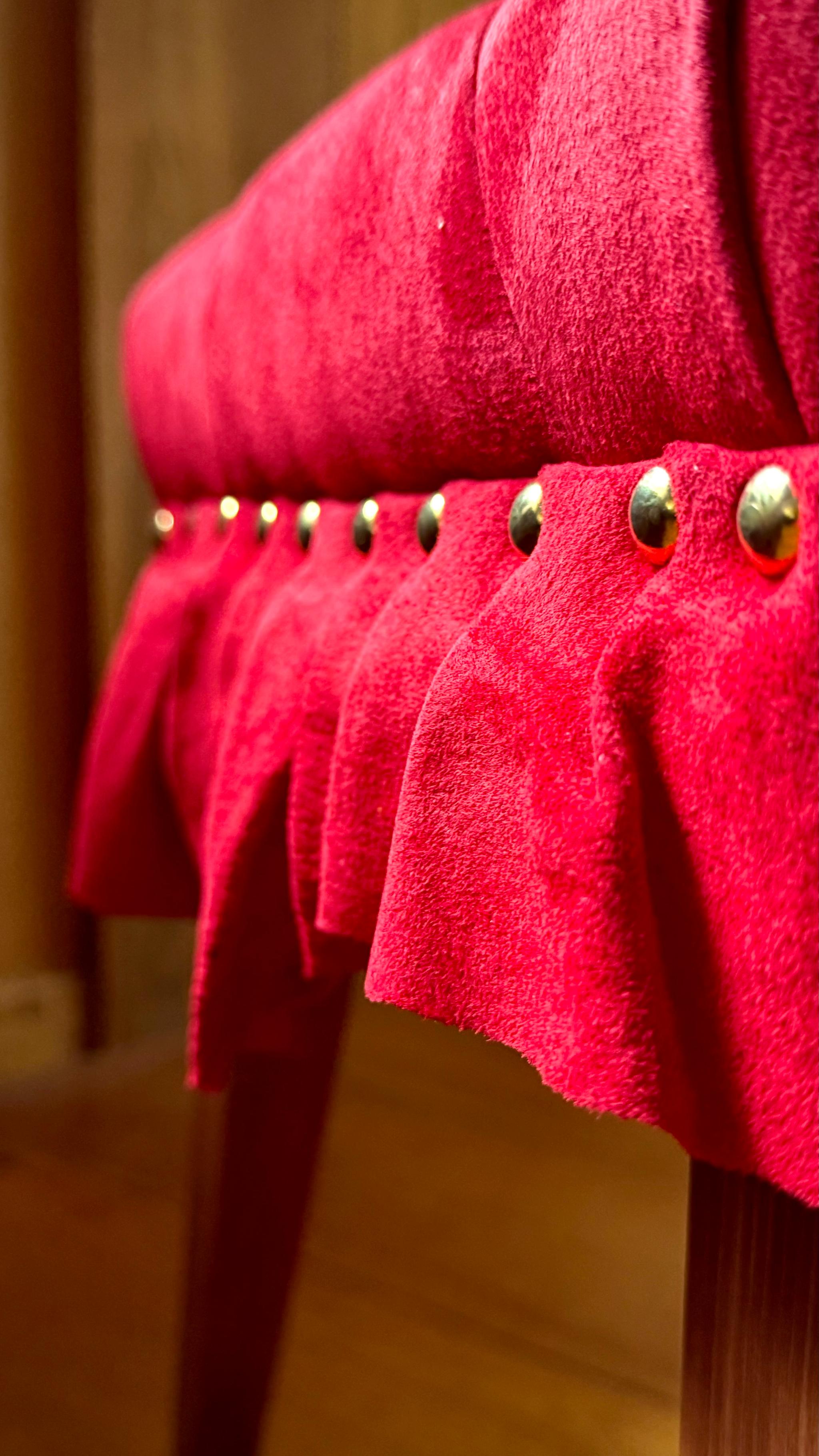 Swell Stool ~ｽｳｪﾙ･ｽﾂｰﾙ~ （豚革/真紅） | 6枚目