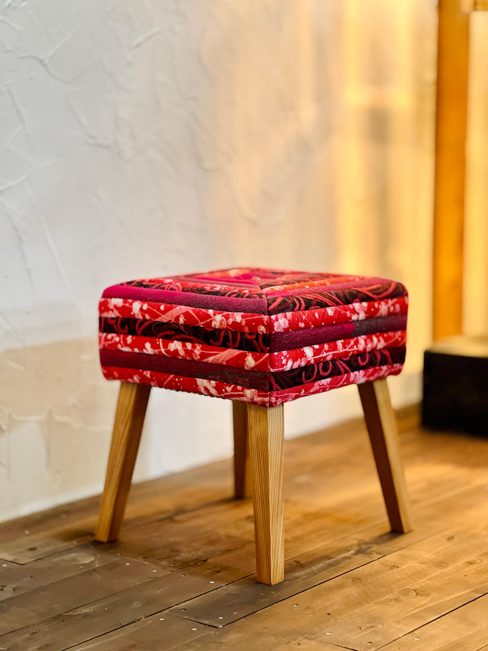 KIMONO ~着物~ Log cabin ~ﾛｸﾞｷｬﾋﾞﾝｽﾂｰﾙ~ | 2枚目