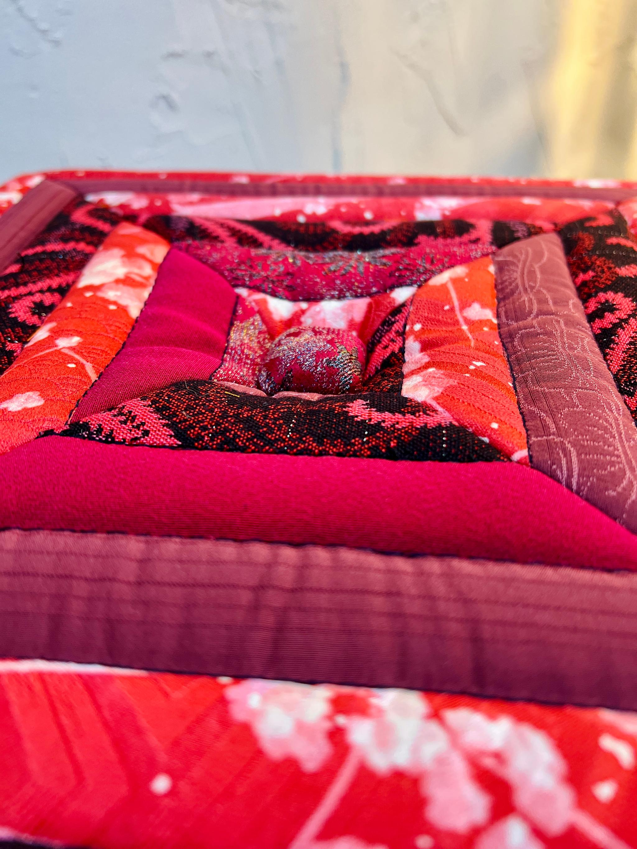 KIMONO ~着物~ Log cabin ~ﾛｸﾞｷｬﾋﾞﾝｽﾂｰﾙ~ | 3枚目