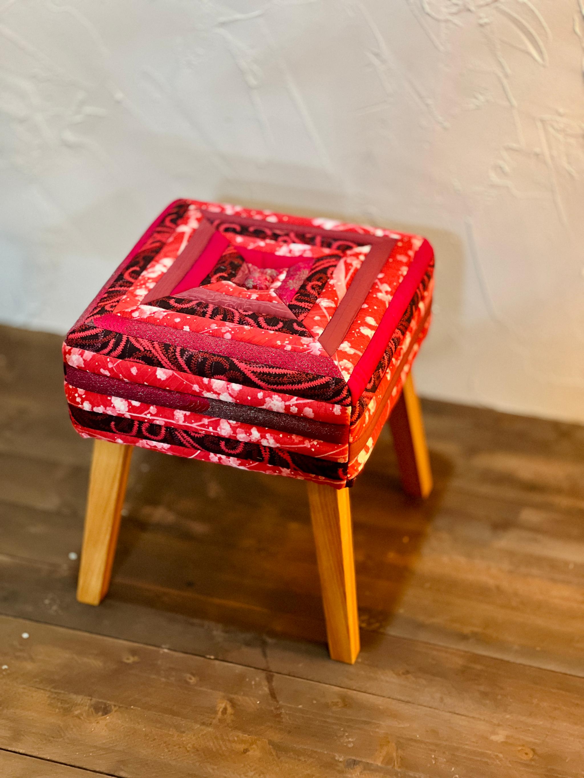 KIMONO ~着物~ Log cabin ~ﾛｸﾞｷｬﾋﾞﾝｽﾂｰﾙ~ | 6枚目