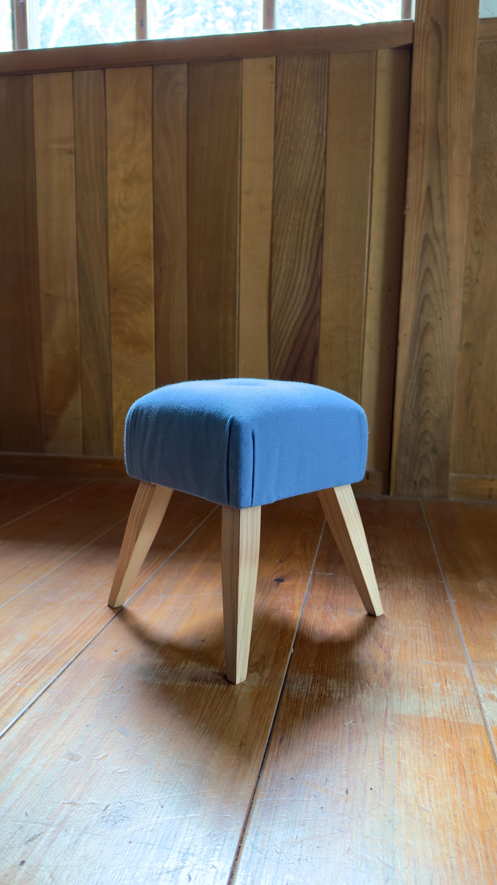 <リニューアル> ちょこっと♪デニムstool(20cmコンパクト)1枚目の画像